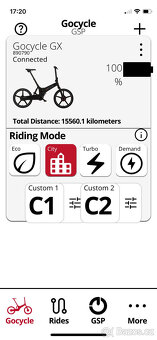 Skládací elektrokolo Gocycle GX - 11