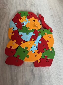 Dřevené puzzle - 11