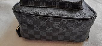 Černo-šedý stylový mini batůžek - 11