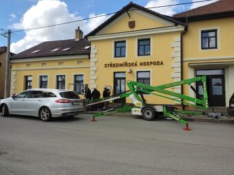Pronájem přípojných plošin 12 a 17 metrů,7 dní v týdnu - 11