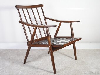 Retro Křeslo TON Šmídek - 11