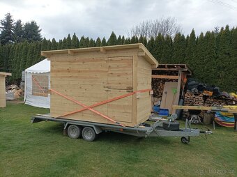 Přístřešek pro kozy, ovce,poníka,kurník,chatka,sklad nářadí - 11