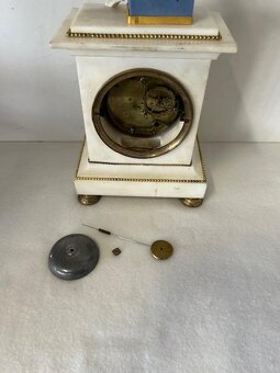 Empírové hodiny - originál. - 11