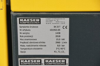 6457 - ŠROUBOVÝ KOMPRESOR KAESER SK25 - 11