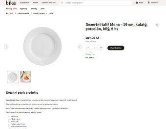 Nádobí - talíře, misky, příbory, skleničky - NOVÉ - 11