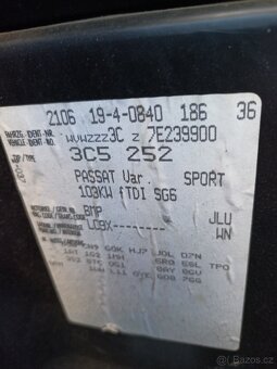 VW Passat B6 2.0 TDI 103 kW. - 11