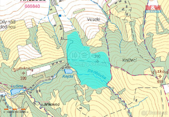 Prodej lesa, 845297 m², Kněždub - 11