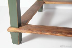 Velký Starožitný Kuchyňský Pracovní Stůl, pol. 19.století - 11