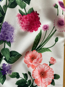 Nové výrazné květinové midi šaty Calvin Klein, vel. 40 - 11