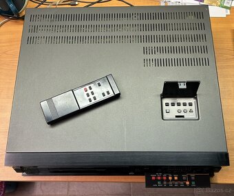 JVC HR-D725E Vintage HiFi Stereo video, vzácné + ovladač - 11