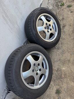 Alu kola s letní pneu ET 40, R15 195/65 - 11