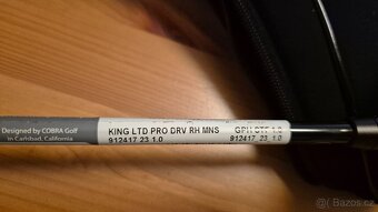 Driver + dřevo Cobra King LTD - 11