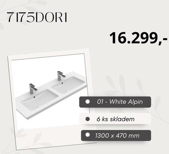 Villeroy & Boch výprodej — luxusní sanitární keramika, nové - 11
