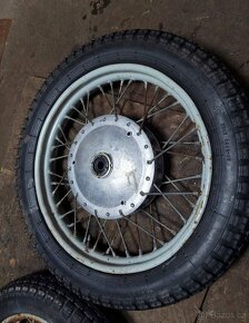 Brzdové pakny nové pneu i-40 3.75-19 Dněpr Ural M72 K750 - 11