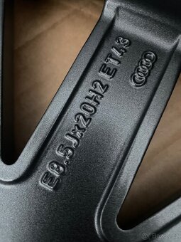 Original letní alu Audi A6 S6 C8 4K r20 + Pirelli 255/40/20 - 11