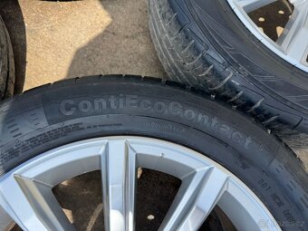 Sada Alu kol 5x112 R17 VW London 3G0601025D, pneu 215/55/17 - 11