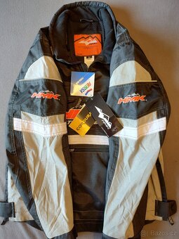 NOVÁ profi moto bunda HMK factory team s membránou - 11