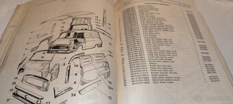 ŠKODA 1203 - seznam náhradních dílů – katalog Š1203 - 11