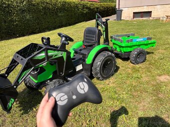 Elektrický dětský traktor TOP-WORKER 12V - 11