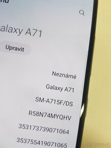 Samsung A71 top vzhled krásně zachovalý - 11