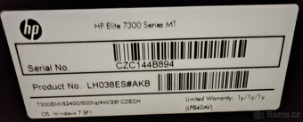 PC HP Elite 7300 Series MT + Mon. Philips 234C12 + kb+myš - 11