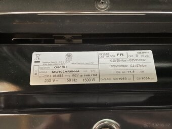 Velký plynový sporák s troubou, Bertazzoni La Germania G80RU - 11