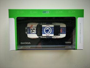 Model ŠKODA 130RS "RMC 1977" č 54  Abrex 1/43 - 11