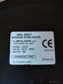 Nahřívač lávových kamenů zn SPA PRO - 11