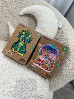 Luxusní, dřevěné puzzle WOODLIKA - 11