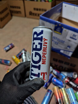 Plechovky od Energy Drinků Tiger 1 - 11