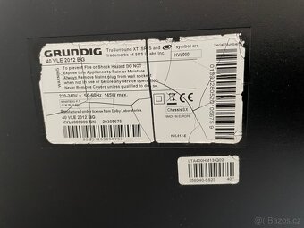 Grundig 40VLE2012BG - 11