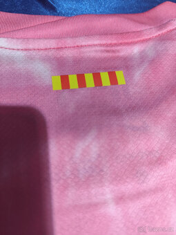 Dres Fc Barcelona Ružový Unikát Batikovaný Nový s visačkami - 11