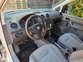VW Caddy 1.9 TDI bez DPF, serviska, STK - 11