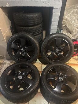 ALU Kola ŠKODA 5x112 R17 PROTEUS Letní Pneu 225/50/17 - 11
