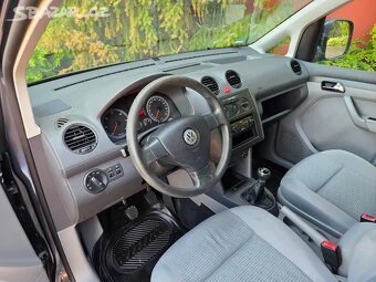 Caddy Maxi 2.0TDI 103kW, 7 míst, bez koroze, klima, serviska - 11