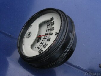 ZETOR 25 - Super 50 Tlakoměr 0-16kg/cm2 + ampermetr +/-30A - 11