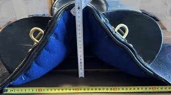 Australské sedlo bez hrušky černé krátké - 11