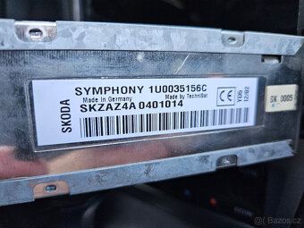 Škoda Octavia Superb autoradio Symphony CD - 11