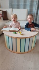Dětská Montessori houpačka celobuková - 11