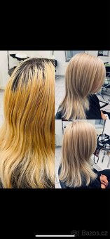 Kadeřnice, prodloužení vlasů keratin, kanekalon - 11