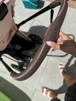 Prodám kočárek Cybex Priam – Simply Flowers Light Pink, - 11