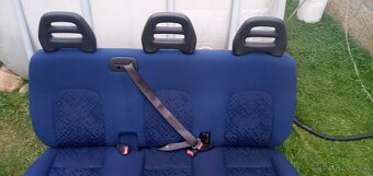 PRODÁM TROJSEDAČKU DO FIAT DUCATO 2002-2005 MODRÁ PĚKNÁ - 11