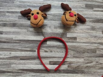 Vánoční dekorace - sob, trpaslík, svícen, věnec,... - 11