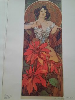 Alfons Mucha - plakáty 42x 60 cm v deskách - 11