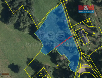 Prodej zahrady, 1039 m², Bernartice - 11