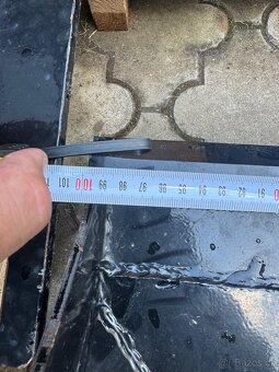 Hydraulická lopata klapačka pro čelní nakladač, žralok - 11