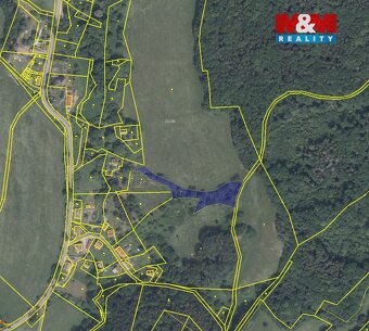 Prodej louky, 3251 m², Radeč u Horní Police, Žandov - 11