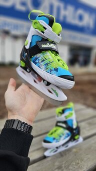 Prodám rostoucí lední brusle XS vel. (29-32) jako nové - 11