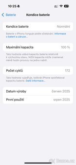 Prodám iPhone 16 Pro 128 GB – Pouštní titan (stav jako nový) - 11