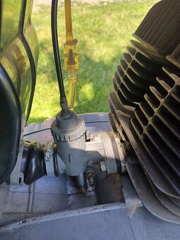 Jawa 350/634 se sajdou. GO - 11